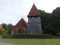 Steinhorst, evangelische St. Georg Kirche, erbaut im 13. Jahrhundert (17.09.2025)