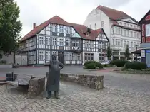 Wittingen, Skulptur Braumeister von Georg Arfmann (17.09.2025)