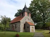 Zasenbeck, evangelische Kirche, romanische Feldsteinkirche von 1305 (17.09.2025)