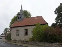 Wirringen, evangelische St. Michael Kirche, erbaut 1785 (18.09.2025)