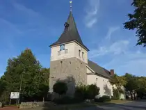 Ahlden, evangelische St. Johannis Kirche, erbaut von 1846 bis 1848 durch Ludwig Hellner (19.09.2025)