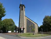 Bergen, S�hnekirche vom kostbaren Blut, erbaut 1961 (18.09.2025)