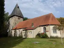 Basse, evangelische St. Cyriakus Kirche, erbaut im 11. Jahrhundert (20.09.2025)