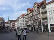 Hannover, Fachwerkh�user in der Burgstra�e (20.09.2025)