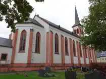 Fell, Pfarrkirche St. Martin, erbaut von 1865 bis 1868 im neugotischen Stil (09.10.2025)