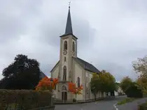 Heidenburg, Pfarrkirche St. Michael, erbaut von 1865 bis 1867 (09.10.2025)
