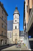 Am Ende der H�userzeile in der Burgstra�e steht die Thomaskirche – ein Wahrzeichen von Leipzig.

🕓 4.3.2025 | 12:09 Uhr