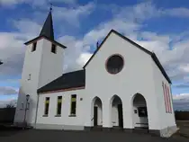 Daun, neugotische evangelische Kirche, erbaut von 1865 bis 1867 (08.11.2025)