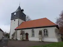 Alferde, evangelische St. Nicolai Kirche, erbaut um 1200 (06.12.2025)