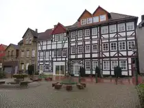 Bad M�nder, Fachwerkh�user am Kirchhof (06.12.2025)