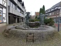 Bad M�nder, S�ltjerbrunnen in der Marktstra�e (06.12.2025)