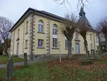 Bakede, evangelische St. Nicolai Kirche, erbaut von 1828 bis 1829 durch den Architekten Ludwig Hellner (06.12.2025)