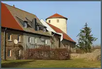 Die Burg Freckleben bestand wahrscheinlich schon im 10. Jahrhundert. Erhalten geblieben ist neben dem Bergfried auch ein Rundturm der ehemaligen Unterburg, der nun als Aussichtsturm und Museum dient. Teile der Burganlage wurden lange Zeit als Dom�ne genutzt und dienen heute Wohnzwecken. (08.03.2026)