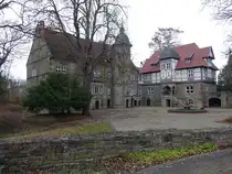 Lauenau, Schloss Schwedesdorf, erbaut von 1596 bis 1600 von den Rittern von M�nchhausen (06.12.2025)