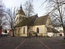 Hessisch Oldendorf, evangelische St. Marien Kirche, erbaut von 1230 bis 1377 (07.12.2025)