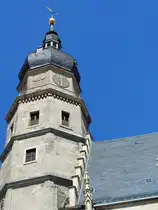 Altenburg in Th�ringen, St.Bartholom�i ist die �lteste Kirche der Stadt. 'Detailansicht der �lteste Kirche, Foto 07.08.22