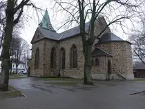 Mennigh�ffen, evangelische Kirche, erbaut von 1928 bis 1931 (08.12.2025)