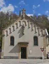 Die Orthodoxe Kirche Saint Mathieu im Pfaffenthal, beim Tewesbour. 01.04.2026