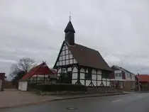 Nammen, evangelische St. Laurentius Kapelle, erbaut 1523 (08.12.2025)