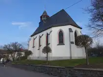 Kratzenburg, Pfarrkirche St. Michael, neugotischer Saalbau von 1913 (25.12.2025)