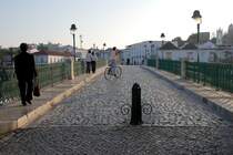 TAVIRA (Concelho de Tavira), 21.01.2007, die alte r�mische Br�cke mit Blick nach S�den