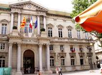 AVIGNON (D�partement Vaucluse), 16.06.2006, das Rathaus