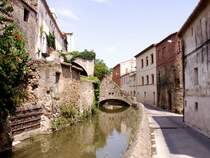 VERGES (Provincia de Girona), 11.06.2006, am Fl�sschen Rec del Mol�