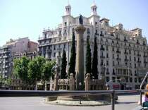 BARCELONA (Provincia de Barcelona), 05.06.2006, Pla�a de Moss�n Jacint Verdaguer