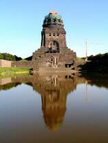 LEIPZIG, 06.09.2005, Blick auf das V�lkerschlachtdenkmal