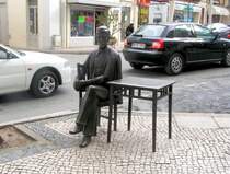 LOUL� (Concelho de Loul�), 05.02.2005, vor dem Caf� Calzinha an der Pra�a da Rep�blica
