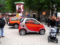 HAMBURG, 25.09.2004, am M�nckebergbrunnen