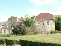 Laucha an der Unstrut - Das Obertor - Gesamtansicht von der Oberpromenade aus - September 2008