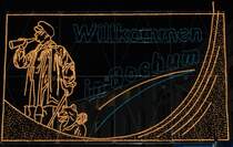 Diese Lichterbild h�ngt am Anfang der Fu�g�ngerzone gegen�ber dem Hauptbahnhof von Bochum. Eine sch�ne Begr��ung f�r Besucher.
