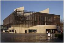 Das Deutsche Auswandererhaus in Bremerhaven am 10.12.2006. Entworfen wurde es vom Studio Andreas Heller, Hamburg.