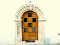 Laucha an der Unstrut - Ein sch�nes altes Portal in der Kleinen  Salzstra�e - 11.01.2009