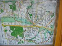 Ortsplan von Bruchm�hlen Stadt Melle / Landkreis Osnabr�ck