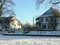 Laucha an der Unstrut - H�user An der Appel - gegen�ber dem Spielplatz an der Unterpromenade - Foto vom 11.01.2009