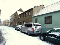 Laucha an der Unstrut - H�user in der Kiethstra�e - Foto vom 12.02.2009 
