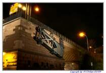 Das Foto wurde am 25.02.09 unterhalb des Hochkreise in Kastel aufgenommen, es zeigt ein altes Br�ckenteil der Theodor Heuss Br�cke von Mainz / Kastel