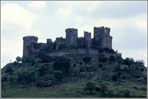 Castillo de Almod�var del Rio im Fr�hjahr 2000. Scan vom Dia.