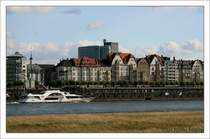 Altstadt D�sseldorf - Rheinkilometer 744