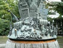 Ein Brunnen in Osnabr�ck.