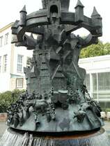 Ein Brunnen in Osnabr�ck.