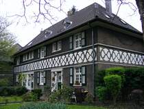 Ein Haus auf der Margarethenh�he in Essen.