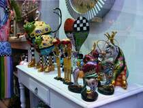 Der Blick durch ein Schaufenster in der Bochumer Innenstadt am 30. M�rz 2008.