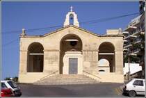 Die kleine St. Paul's Shipwreck Church in St. Paul's Bay. 24.03.2009