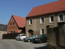 Laucha an der Unstrut - H�user in der Halleschen Stra�e - 12.04.2009 
