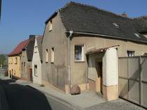 Laucha an der Unstrut - H�user in der Halleschen Stra�e - 12.04.2009 
