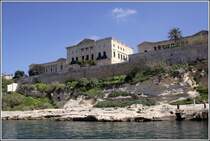 Ein Geb�ude des ehemaligen britischen Royal Navy Hospital in Kalkara. 27.03.2009