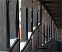 Der Wehrgang unterhalb der N�rnberger Burg beim Tierg�rtnertor. 25.04.2009 (Matthias)